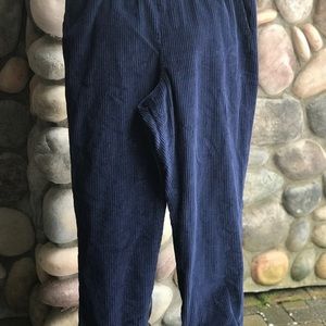 Appleseed’s Blue Wide Wale Pull-On Corduroy Pants